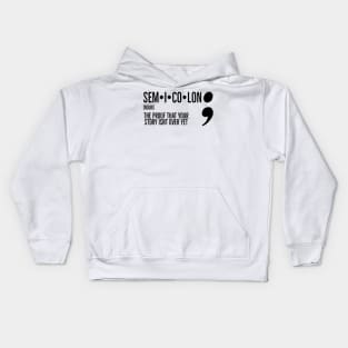 Semicolon Kids Hoodie